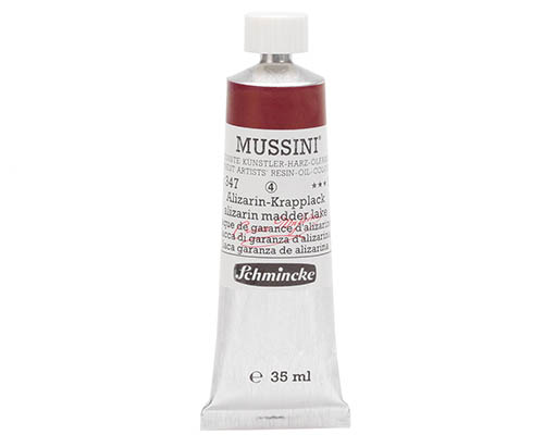 Schmincke Mussini Artists' Oil Colour - 35mL - Alizarin Madder Lake