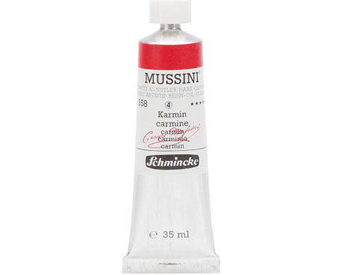 Schmincke Mussini Artists' Oil Colour - 35mL - Carmine