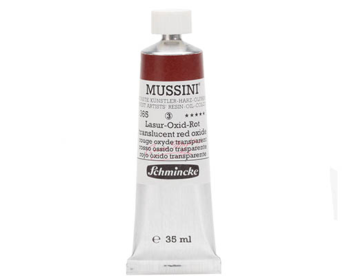 Schmincke Mussini Artists' Oil Colour - 35mL - Translucent Red Oxide