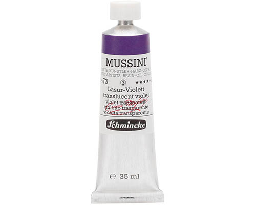 Schmincke Mussini Artists' Oil Colour - 35mL - Transparent Violet