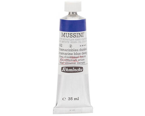 Schmincke Mussini Artists' Oil Colour - 35mL - Ultramarine Blue Deep