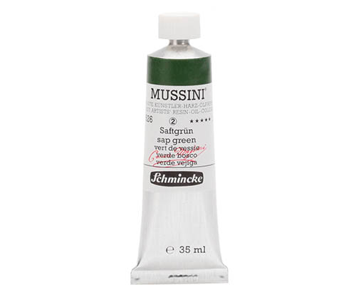 Schmincke Mussini Artists' Oil Colour - 35mL - Sap Green