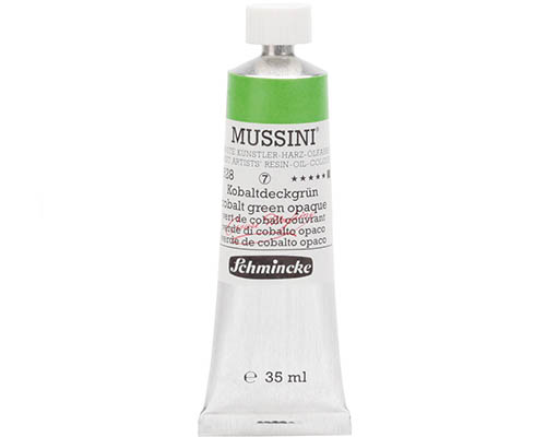 Schmincke Mussini Artists' Oil Colour - 35mL - Cobalt Green Opaque