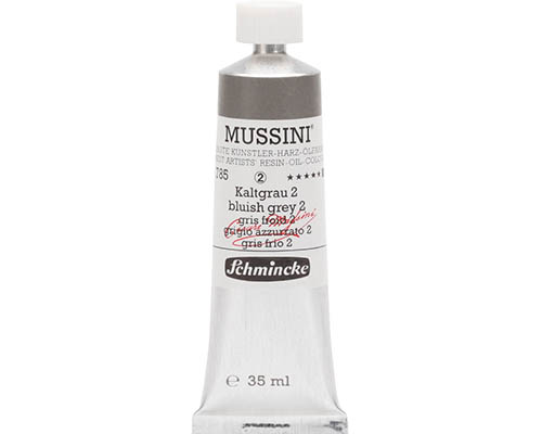 Schmincke Mussini Artists' Oil Colour - 35mL - Bluish Grey 2