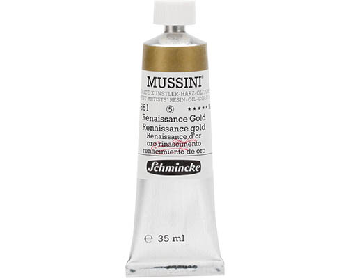 Schmincke Mussini Artists' Oil Colour - 35mL - Renaissance Gold