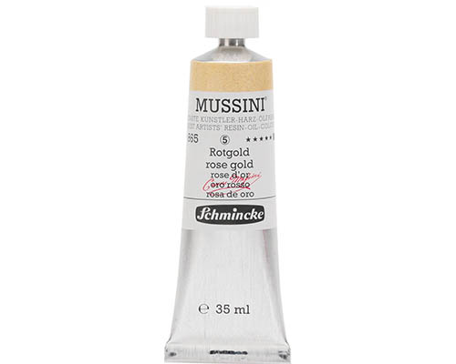 Schmincke Mussini Artists' Oil Colour - 35mL - Rose Gold