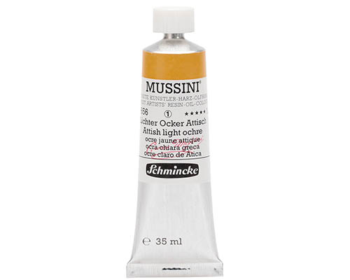 Schmincke Mussini Artists' Oil Colour - 35mL - Attic Light Ochre