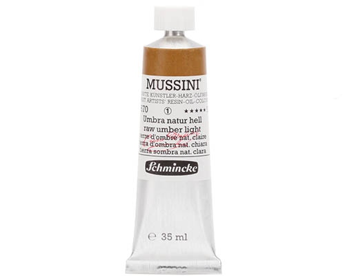 Schmincke Mussini Artists' Oil Colour - 35mL - Raw Umber Light