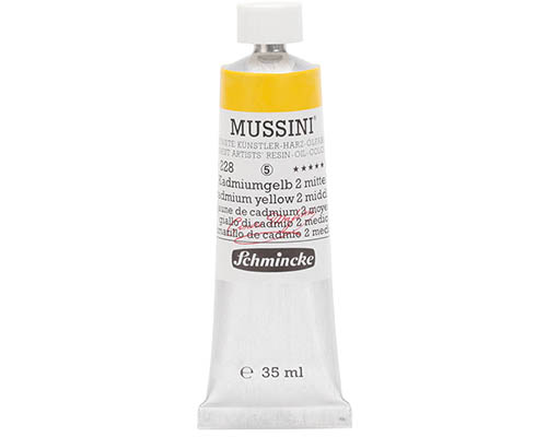 Schmincke Mussini Artists' Oil Colour - 35mL - Cadmium Yellow 2 Medium