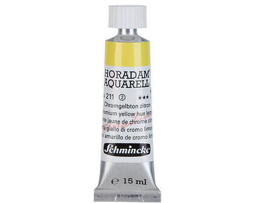 Schmincke Horadam Watercolour  15mL  Chromium Yellow Hue Lemon