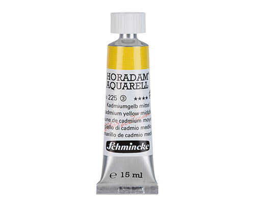 Schmincke Horadam Watercolour  15mL  Cadmium Yellow Middle