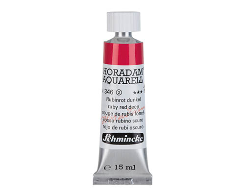 Schmincke Horadam Watercolour  15mL  Ruby Red Deep