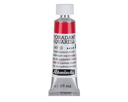 Schmincke Horadam Watercolour  15mL  Cadmium Red Middle