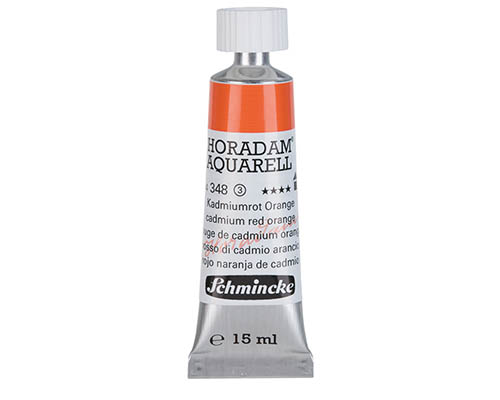 Schmincke Horadam Watercolour  15mL  Cadmium Red Orange