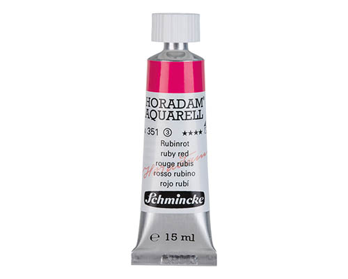 Schmincke Horadam Watercolour  15mL  Ruby Red