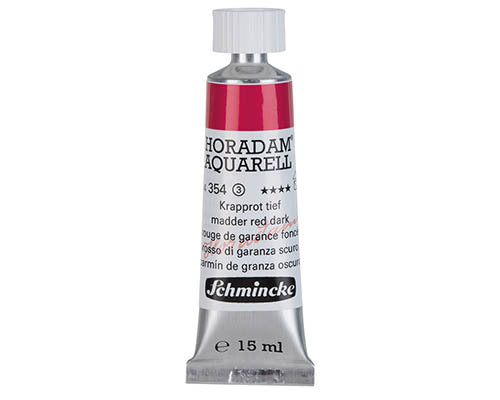 Schmincke Horadam Watercolour  15mL  Madder Red Dark