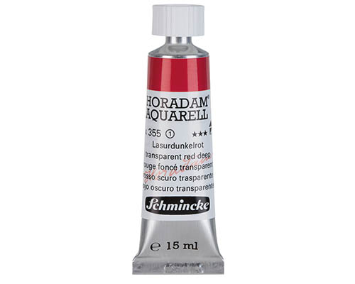 Schmincke Horadam Watercolour  15mL  Transparent Red Deep