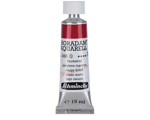 Schmincke Horadam Watercolour  15mL  Perylene Maroon