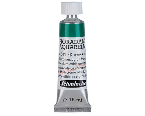 Schmincke Horadam Watercolour  15mL  Chromium Oxide Green Brilliant