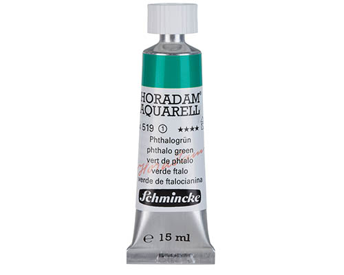 Schmincke Horadam Watercolour  15mL  Phthalo Green