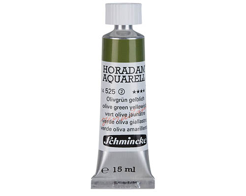 Schmincke Horadam Watercolour  15mL  Olive Green Yellow