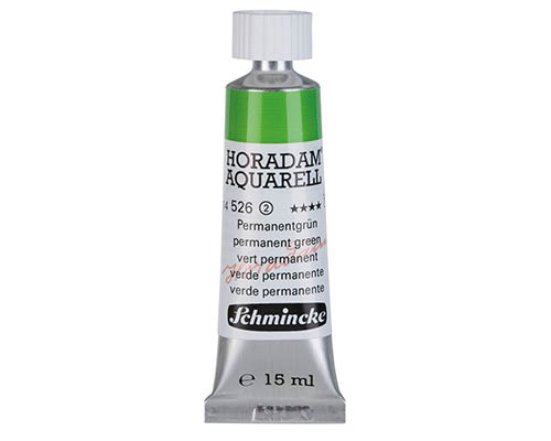 Schmincke Horadam Watercolour  15mL  Permanent Green