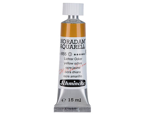 Schmincke Horadam Watercolour  15mL  Yellow Ochre