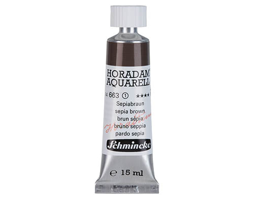 Schmincke Horadam Watercolour  15mL  Sepia Brown