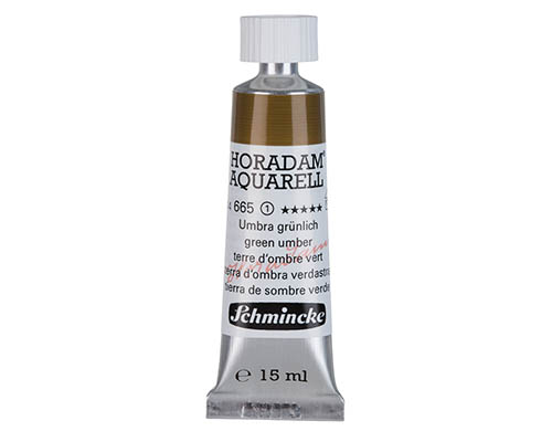 Schmincke Horadam Watercolour  15mL  Green Umber