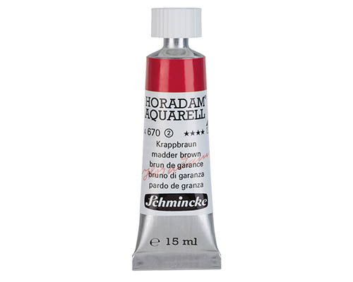 Schmincke Horadam Watercolour  15mL  Madder Brown