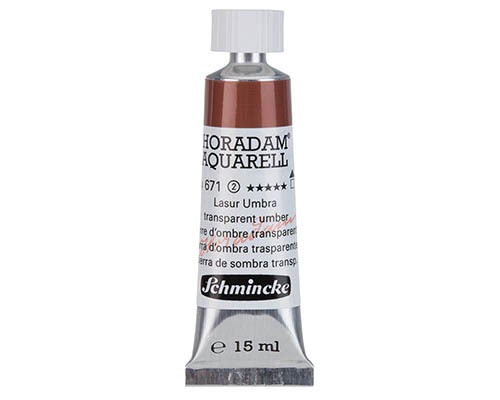 Schmincke Horadam Watercolour  15mL  Transparent Umber