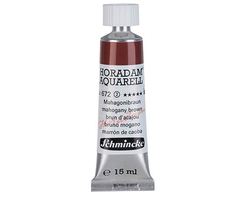 Schmincke Horadam Watercolour  15mL  Mahogany Brown