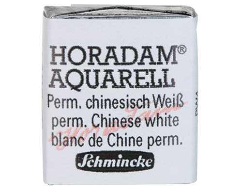 Schmincke Horadam Watercolour  Half Pan  Permanent Chinese White