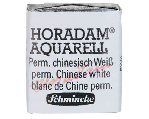 Schmincke Horadam Watercolour  Half Pan  Permanent Chinese White