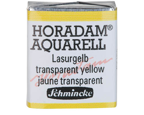 Schmincke Horadam Watercolour  Half Pan  Transparent Yellow