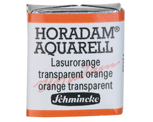 Schmincke Horadam Watercolour  Half Pan  Transparent Orange