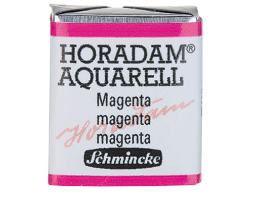 Schmincke Horadam Watercolour  Half Pan  Magenta