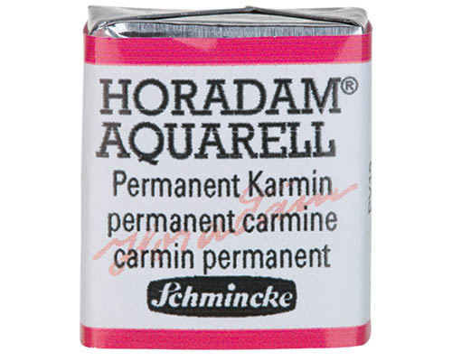 Schmincke Horadam Watercolour  Half Pan  Permanent Carmine