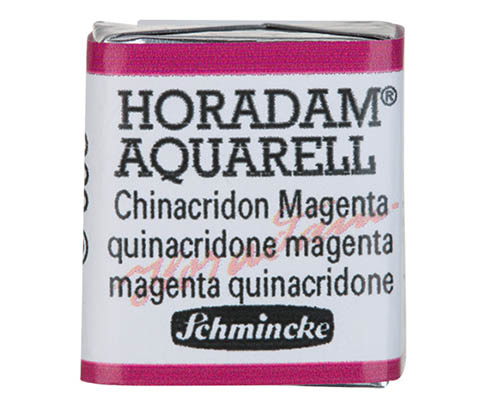 Schmincke Horadam Watercolour  Half Pan  Quinacridone Magenta