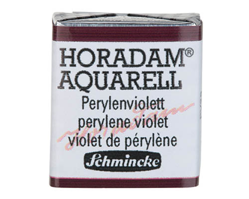 Schmincke Horadam Watercolour  Half Pan  Perylene Violet