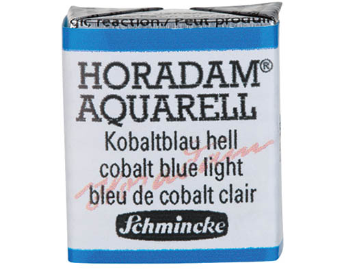 Schmincke Horadam Watercolour  Half Pan  Cobalt Blue Light