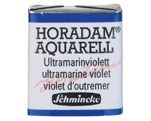 Schmincke Horadam Watercolour  Half Pan  Ultramarine Violet