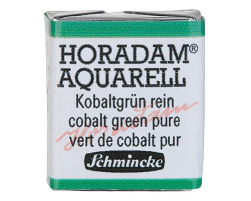 Schmincke Horadam Watercolour  Half Pan  Cobalt Green Pure