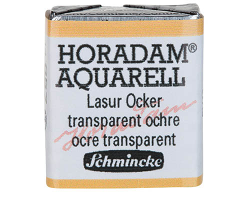 Schmincke Horadam Watercolour  Half Pan  Transparent Ochre