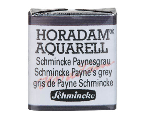 Schmincke Horadam Watercolour  Half Pan  Schmincke Payne's Grey
