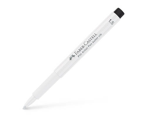 Faber-Castell India Ink Pitt Brush Pen  White B