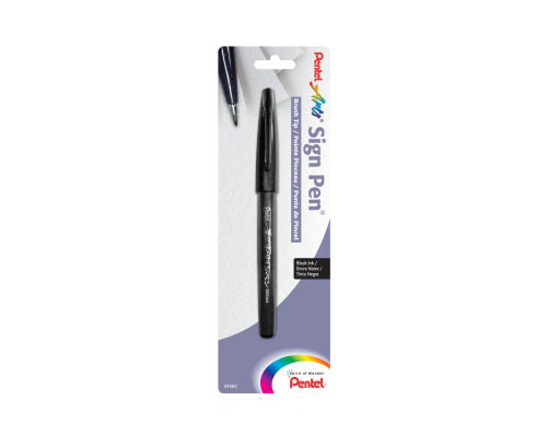 Sign Pen Brush Tip Yellow