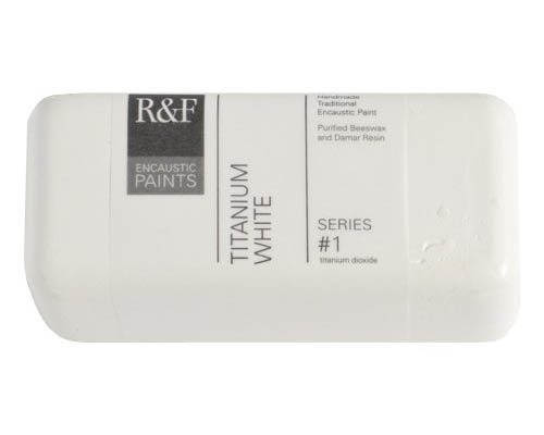 R&F Encaustic  40mL  Titanium White