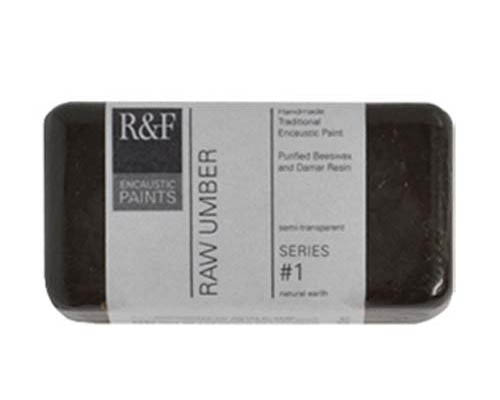 R&F Encaustic  40mL  Raw Umber