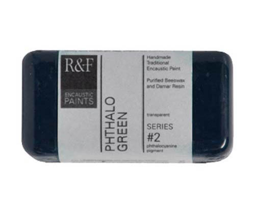 R&F Encaustic  40mL  Phthalo Green